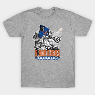 5 Boroughs Big Stick Baseball Slugger T-Shirt